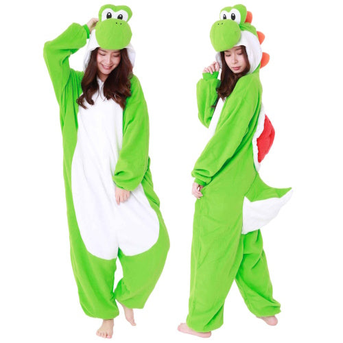 Super Mario Kigurumi Hooded Costume Sazac Adult One Size Fits Most Onesie