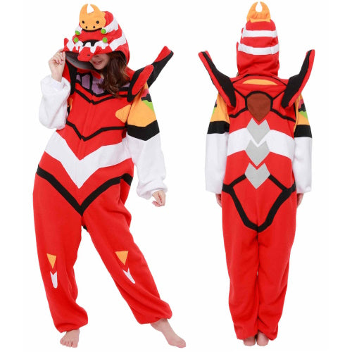 Evangelion Kigurumi Hooded Costume Sazac Adult One Size Fits Most Onesie