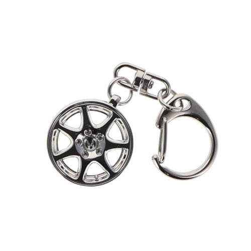 Honda Civic Metal Wheel Rim Key Chain Series Vol. 01 TCP 1-Inch Key Chain