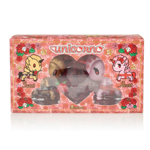 Unicorno Sweet Heart 2-Pack Figure Series Tokidoki 3-Inch Mini-Figure Set