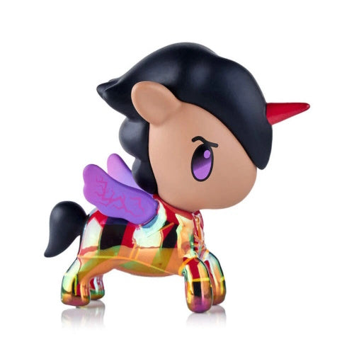 Unicorno Arcane Black Light Chrome Series Tokidoki 3-Inch Mini-Figure