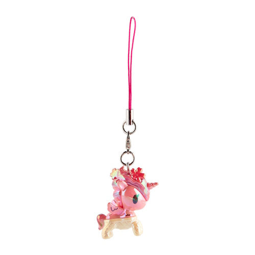 Unicorno Frenzies Shimmer Cherry Blossom Series Tokidoki 1-Inch Key Chain
