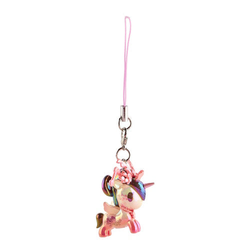 Unicorno Frenzies Shimmer Cherry Blossom Series Tokidoki 1-Inch Key Chain