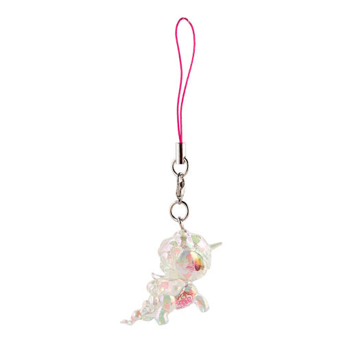 Unicorno Frenzies Shimmer Cherry Blossom Series Tokidoki 1-Inch Key Chain