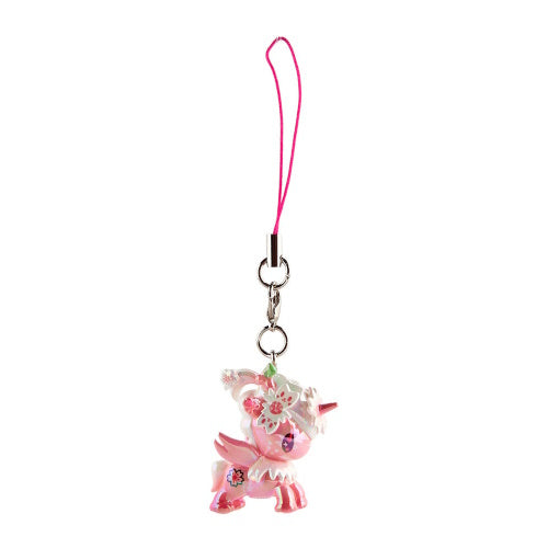 Unicorno Frenzies Shimmer Cherry Blossom Series Tokidoki 1-Inch Key Chain