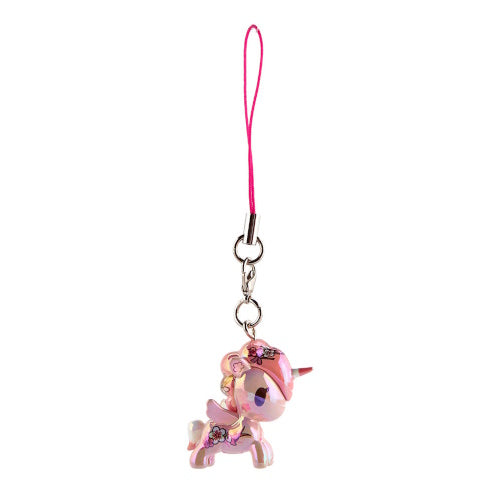 Unicorno Frenzies Shimmer Cherry Blossom Series Tokidoki 1-Inch Key Chain