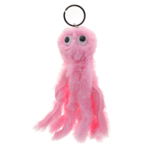 Alien Octopus Colorful Plush Mascot Series Access 6-Inch Key Chain