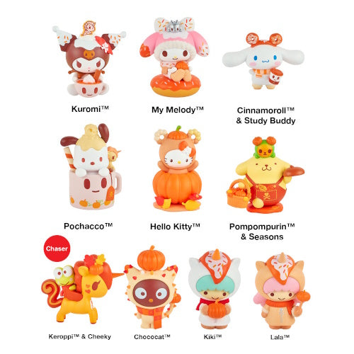 Hello Kitty And Friends Pumpkin Spice Figure Series Tokidoki 2.5-Inch Mini-Figure