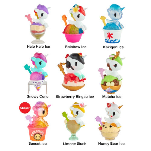 Unicorno Shaved Ice Dreams Figure Series Tokidoki 2.5-Inch Mini-Figure