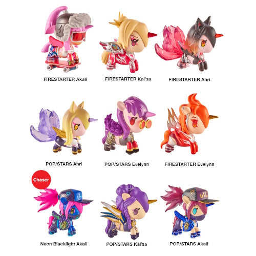 Unicorno x K/DA Figure Series Tokidoki 2.5-Inch Mini-Figure