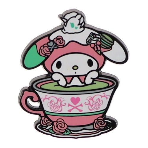 Tokidoki x Kuromi And My Melody Garden Tea Party Series Tokidoki 1-Inch Pin