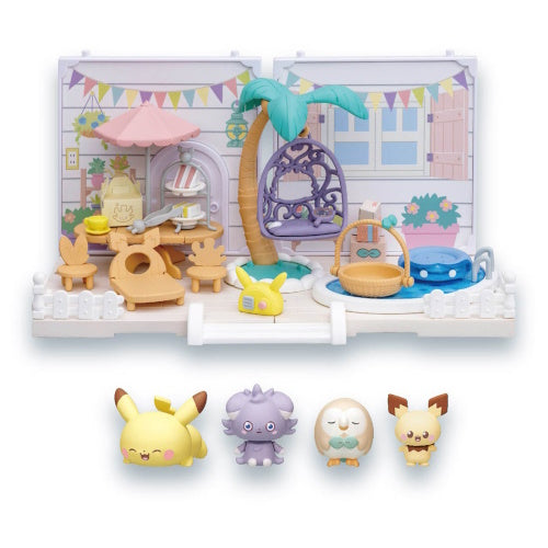 Pokemon Peaceful Place House Miniature Doll Set