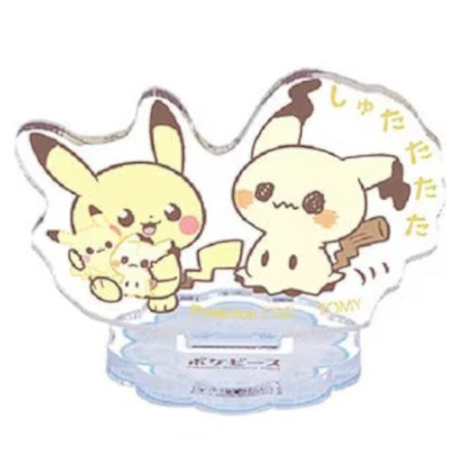 Pokemon Poke Peace Acrylic Stand Takara Tomy 1.5-Inch Collectible Toy