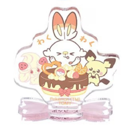 Pokemon Poke Peace Acrylic Stand Takara Tomy 1.5-Inch Collectible Toy