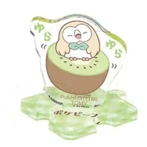 Pokemon Peaceful Place Colorful Fruits Series Takara Tomy 1.5-Inch Acrylic Stand