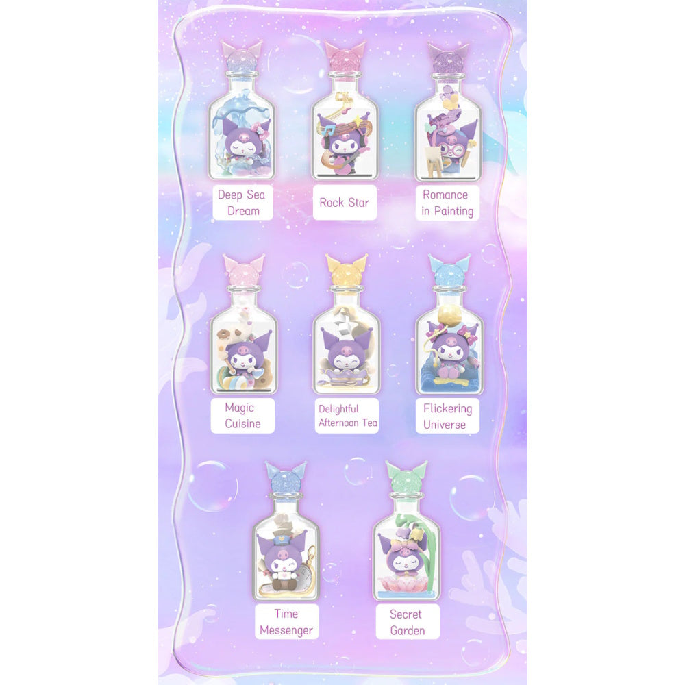 Sanrio Characters Kuromi Day Dreamer Bottle Series Toptoy 3-Inch Mini-Figure