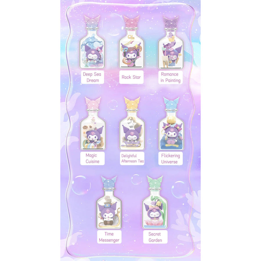 Sanrio Characters Kuromi Day Dreamer Bottle Series Toptoy 3-Inch Mini-Figure