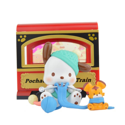 Sanrio Characters Pochacco Retro Time Train Series Toptoy 3-Inch Mini-Figure