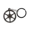 Nissan GT-R Wheel Key Chain Series Toys Cabin 1.5-Inch Collectible Key Ring