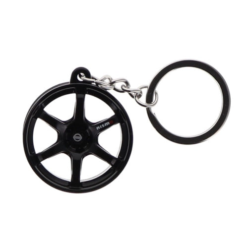 Nissan GT-R Wheel Key Chain Series Toys Cabin 1.5-Inch Collectible Key Ring