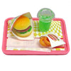 Toysp Burger Fast Food Set Toys Spirits Miniature Doll Furniture