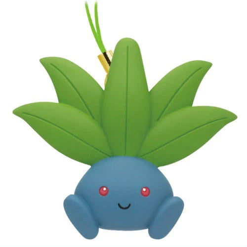Pokemon Grass Type Petanko Mascot Takara Tomy 1-Inch Key Chain