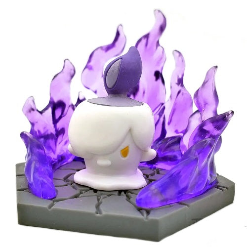 Pokemon Diorama Collect Fighting And Ghost Takara Tomy 3-Inch Collectible Toy