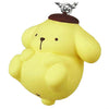 Sanrio Characters Manmaru Round Mascot Takara Tomy 1-Inch Key Chain