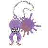 Splatoon 3 Squid And Octopus Mascot Dangler Takara Tomy 2-Inch Key Chain