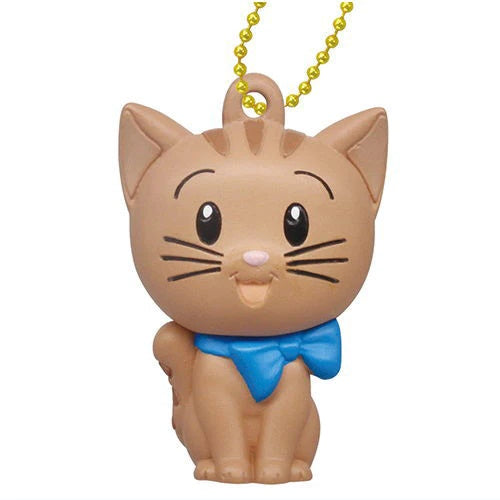 Curious George Petanko Mascot Takara Tomy 1-Inch Key Chain