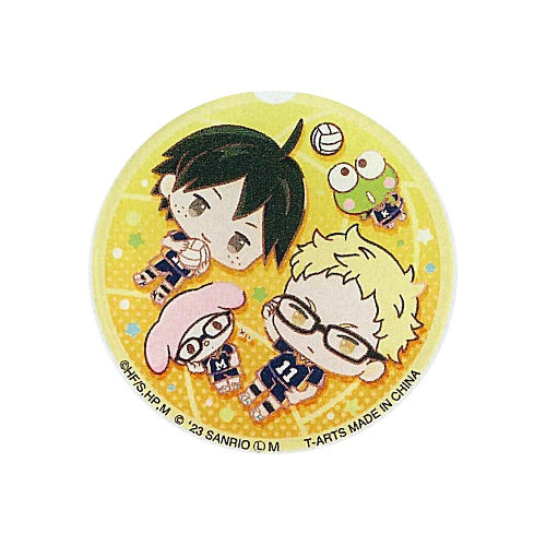 Haikyu!! x Sanrio Characters Acrylic Key Chain Takara Tomy 2-Inch Collectible