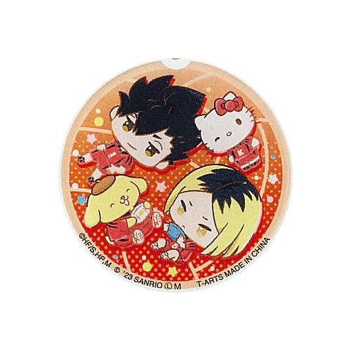 Haikyu!! x Sanrio Characters Acrylic Key Chain Takara Tomy 2-Inch Collectible