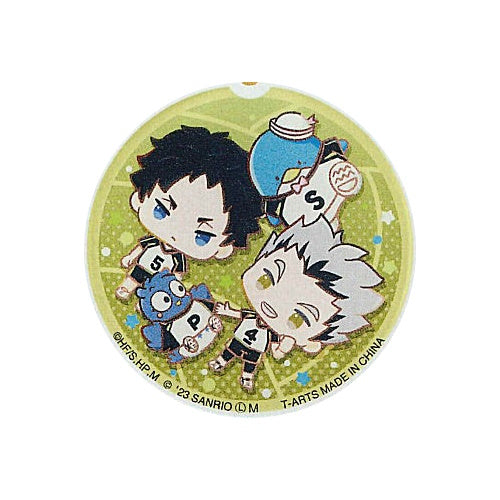 Haikyu!! x Sanrio Characters Acrylic Key Chain Takara Tomy 2-Inch Collectible