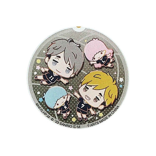 Haikyu!! x Sanrio Characters Acrylic Key Chain Takara Tomy 2-Inch Collectible