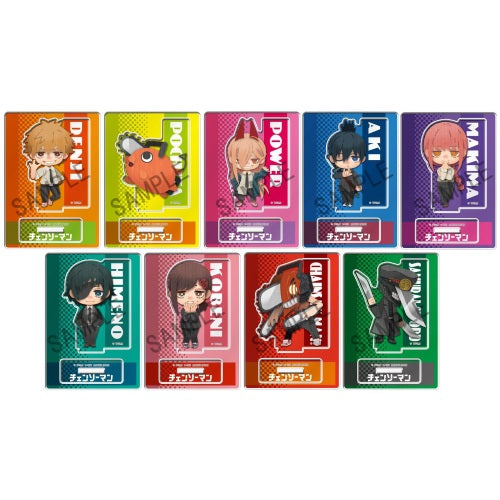 Chainsaw Man Pepakura Acrylic Stand Takara Tomy 2-Inch Collectible Toy