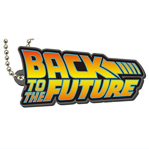 Back To The Future Rubber Mascot Series Takara Tomy 2-Inch Key Chain
