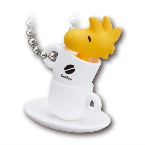 Peanuts Snoopy Coffee Stand Style Mascot Vol. 02 Takara Tomy 1-Inch Key Chain