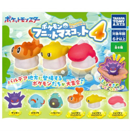 Pokemon Funit Mascot Paldea Region Soft Vinyl Takara Tomy 2-Inch Mini-Figure