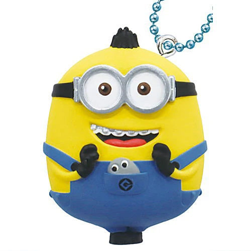 Despicable Me Minions Petanko Mascot Takara Tomy 1-Inch Key Chain