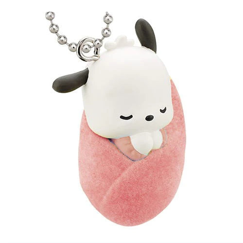 Sanrio Characters Swaddled Baby Series Takara Tomy 1-Inch Key Chain