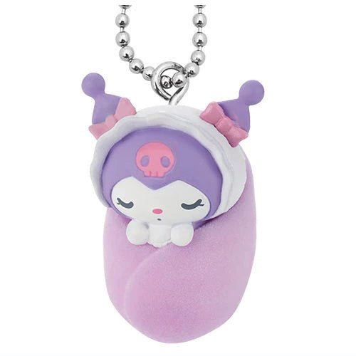 Sanrio Characters Swaddled Baby Series Takara Tomy 1-Inch Key Chain