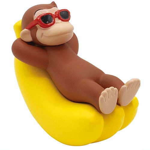 Curious George I Love Bananas Vol. 03 Takara Tomy 2-Inch Mini-Figure