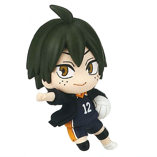 Haikyu!! DefoFig Karasuno Highschool Takara Tomy 2-Inch Key Chain