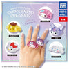 Sanrio Character Fashion Ring Jewel Clear Takara Tomy 1-Inch Collectible Toy