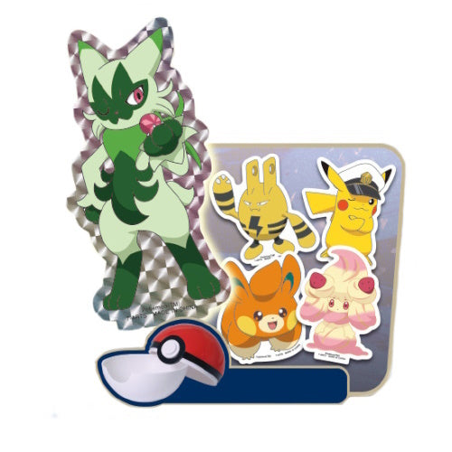 Pokemon Monster Ball Get Sticker Collection Takara Tomy Sticker Set