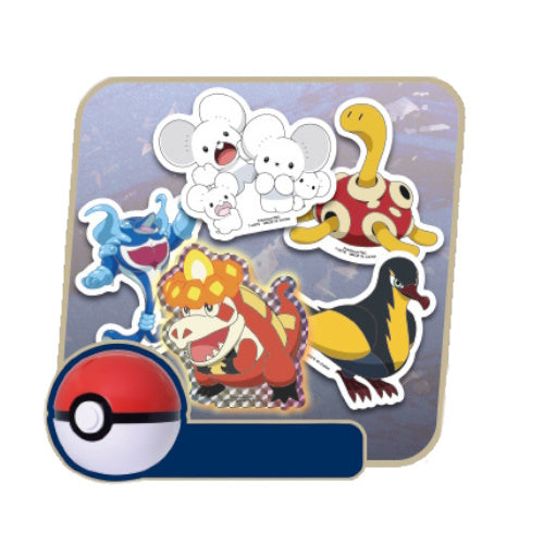 Pokemon Monster Ball Get Sticker Collection Takara Tomy Sticker Set