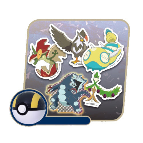Pokemon Monster Ball Get Sticker Collection Takara Tomy Sticker Set