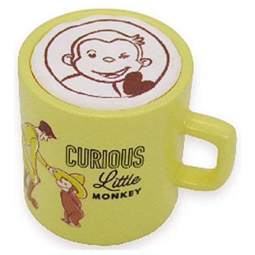 Curious George Yummy Food Mascot Takara Tomy 2-Inch Mini-Figure