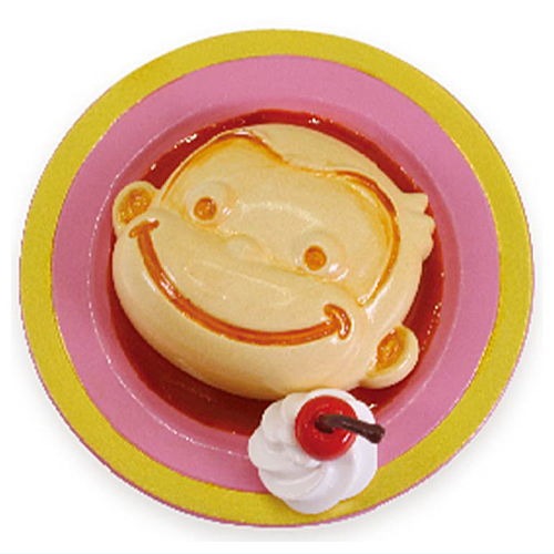Curious George Yummy Food Mascot Takara Tomy 2-Inch Mini-Figure