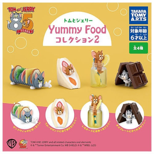 Hanna Barbera Tom And Jerry Yummy Food Vol. 02 Takara Tomy 2-Inch Mini-Figure